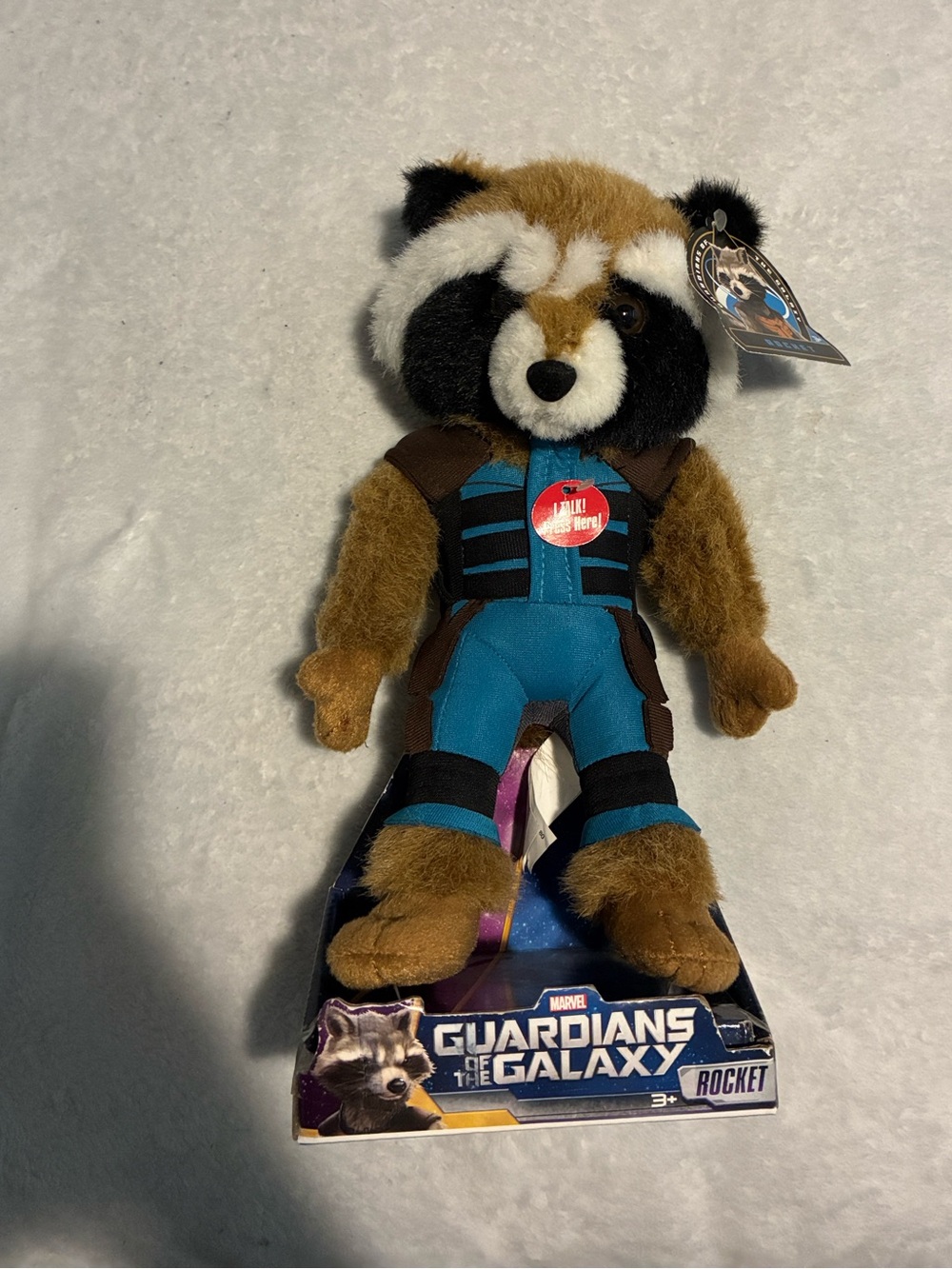 Guardians of the Galaxy 10 inch Talking Rocket Raccoon(Batteries Dead)